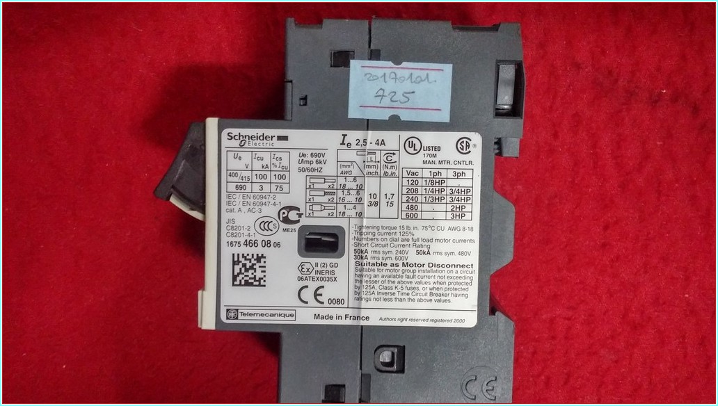 ABB MS116-4,0 1SAM250000R1008 2,5-4A MOTOR KORUMA