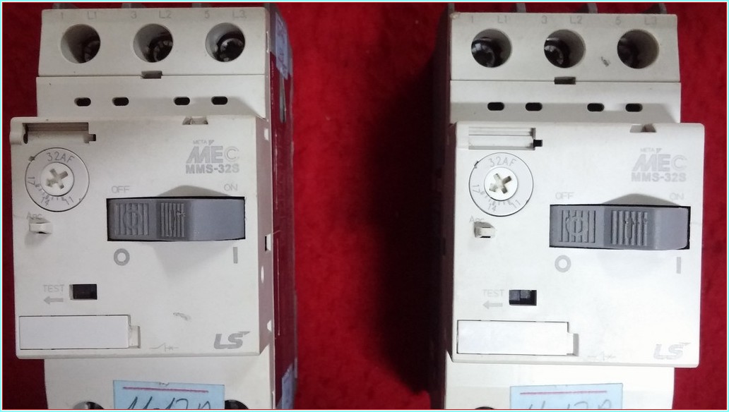 LS MEC MMS-32S 11-17A VE 3,2-8A   ACIK KAPALI YARDIMCI KONTAKLI MOTOR KORUMA
