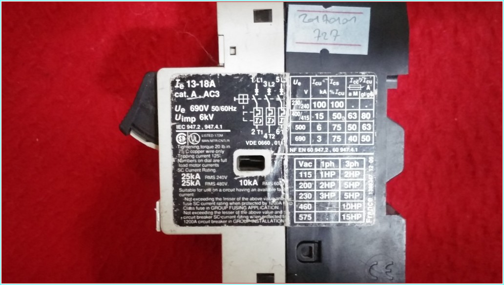 TELEMECANİQUE GV2-M20 13-18A MOTOR KORUMA