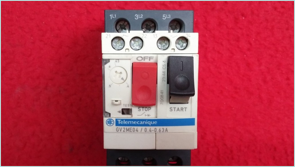 TELEMECANIQUE GV2ME04 0,4-0,63A MOTOR KORUMA SIFIR KUTULU SCHNEIDER