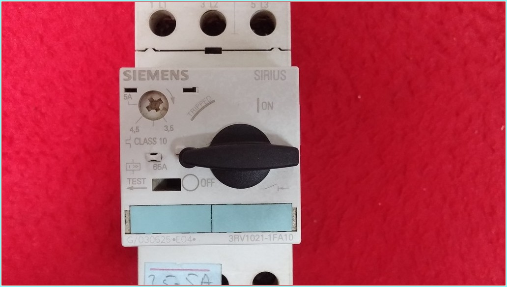 SIEMENS 3RV1021-1FA10 3,5-5A SIRIUS MOTOR KORUMA