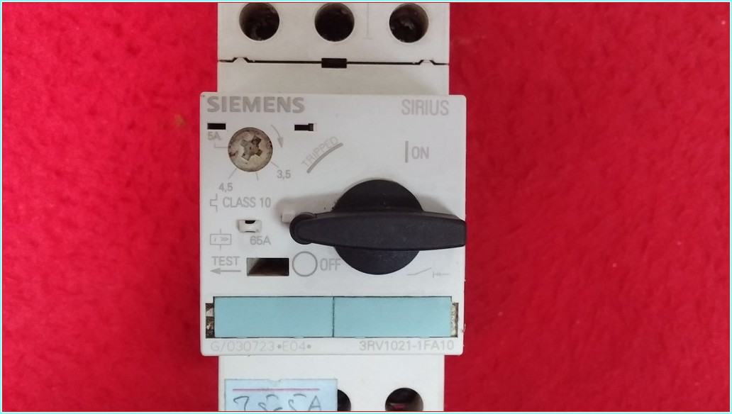 SIEMENS 3RV1021-1FA10 3,5-5A SIRIUS MOTOR KORUMA