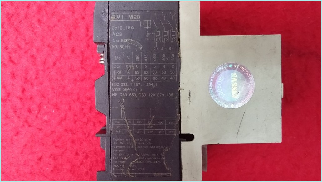 SIEMENS 3VU1300-1MM00 10-16A MOTOR KORUMA
