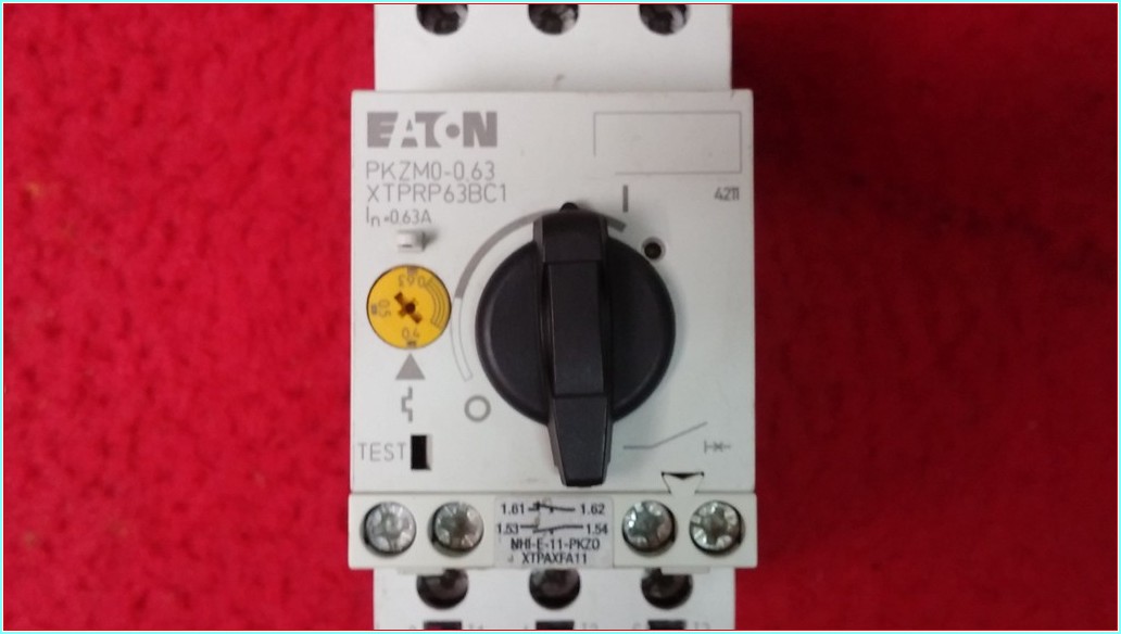 EATON PKZM0-0,63 60947 MOELLER XTPRP63BC1 0,4-0,63A KZM0-0,63-EA MOTOR KORUMA