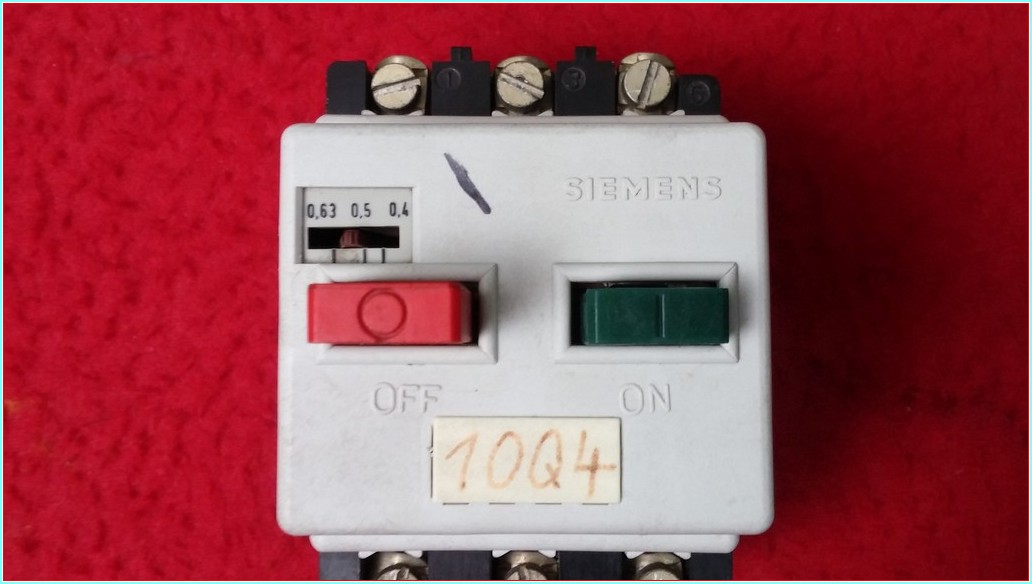 SIEMENS 3VE1010-2E 0,4-0,63A MOTOR KORUMA