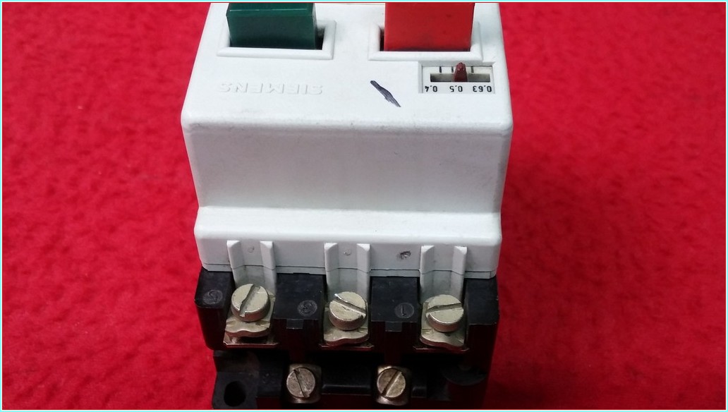 SIEMENS 3VE1010-2E 0,4-0,63A MOTOR KORUMA