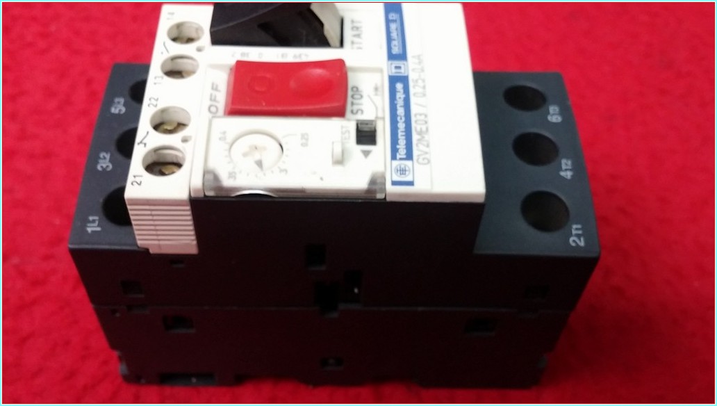 TELEMECANİQUE GV2ME03 0,25-0,4A MOTOR KORUMA