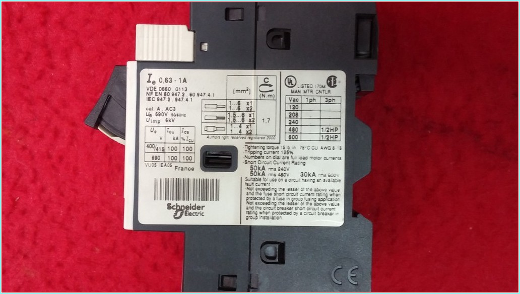 TELEMECANİQUE GV2ME05 0,63-1A MOTOR KORUMA SIFIR KUTULU SCHNEİDER