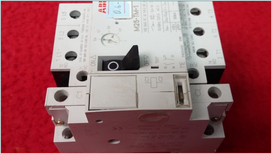 ABB M25-TM-1 0,6-1A YARDIMCI KONTAKLI MOTOR KORUMA