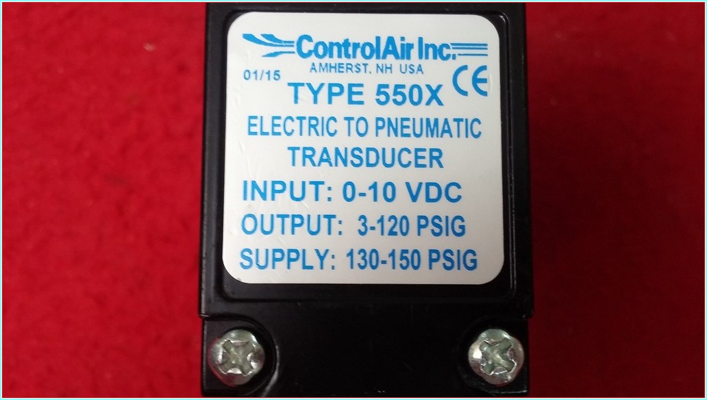 CONTROLAİR 550X SIFIR BASINÇ REGÜRATÖRÜ