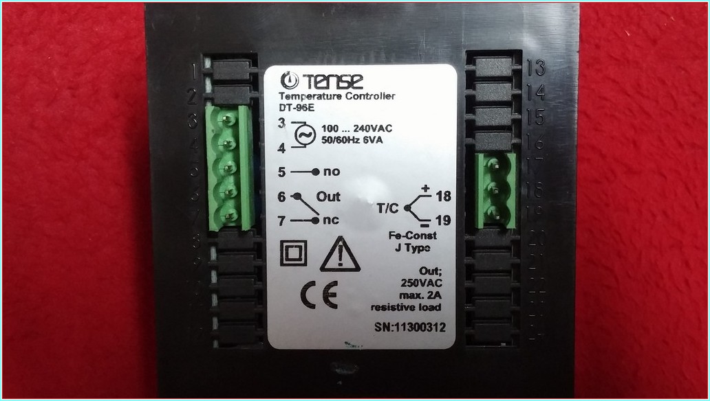 TENSE DT-96E TEMPERATURE CONTROLLER 96X96 DİJİTAL TERMOSTAT