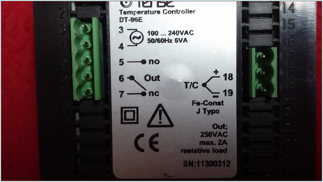 TENSE DT-96E TEMPERATURE CONTROLLER 96X96 DİJİTAL TERMOSTAT