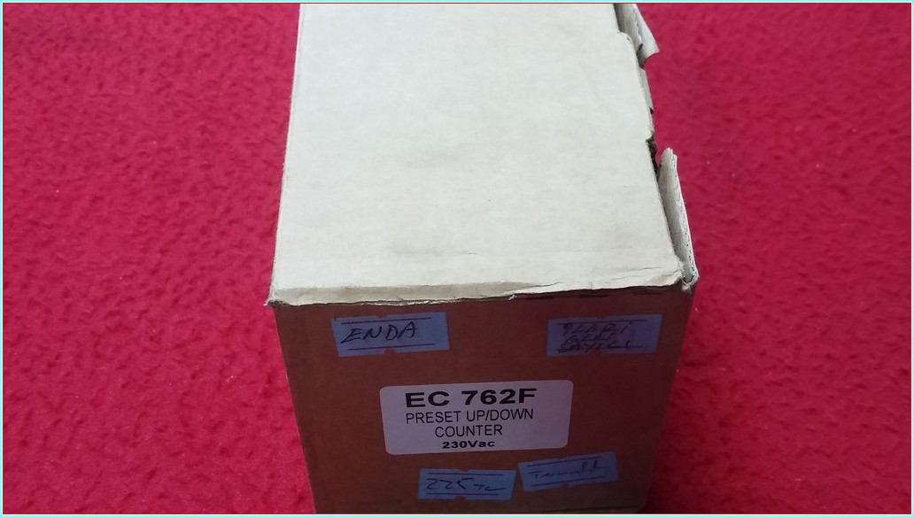 ENDA EC762F-230VAC EC762F EC762 SIFIR KUTULU İLERİ GERİ SAYICI TERMOSTAT