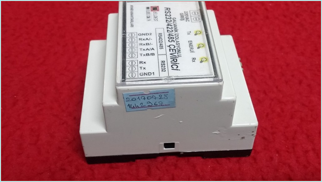 ELDES RS232-422-485 GALVANİZ İZALASYONLU ÇEVİRİCİ