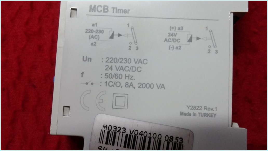 ENTES MCB-60 60SN ZAMAN RÖLESİ