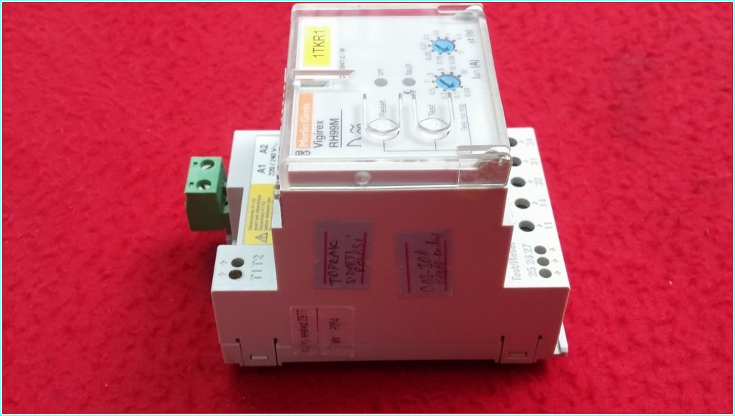 MERLİN GERİN VİGİREX RH99M 0.03-30A TOPRAK SIZINTI RÖLESİ OTOMATİK SIFIRLAMA