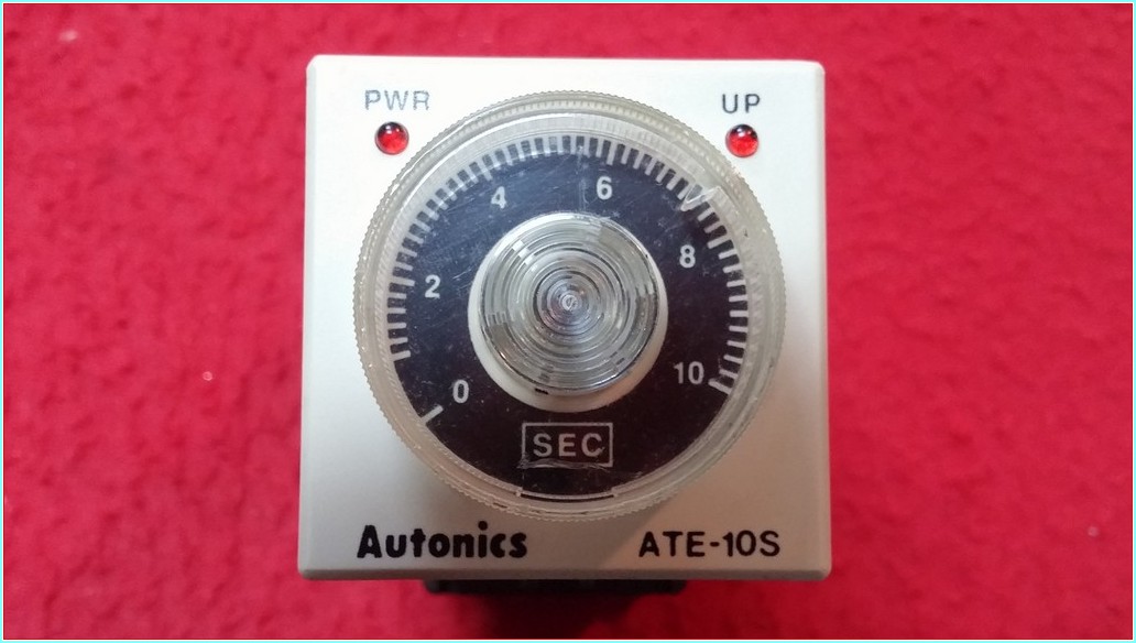AUTONİCS ATE-10S 110-220VAC 10 SN SABİT ZAMANLI ANALOG ZAMANLAYICI