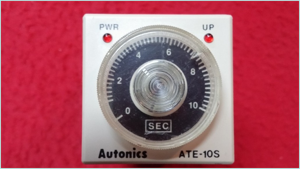 AUTONİCS ATE-10S 110-220VAC 10 SN SABİT ZAMANLI ANALOG ZAMANLAYICI