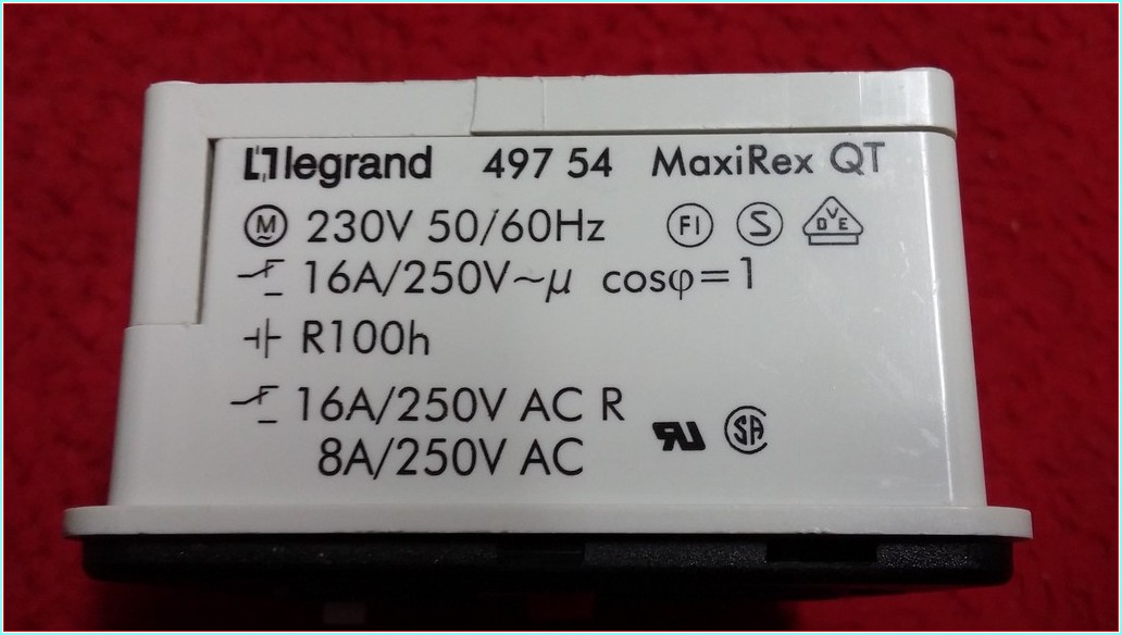 LEGRAND 497 54 MAXİREX QT 230V 16A ZAMAN SAATİ