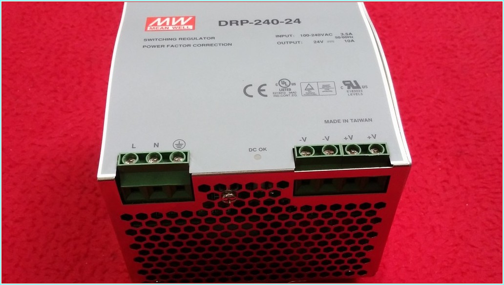 MW DRP-240-24 24VDC 10A GÜÇ KAYNAĞI