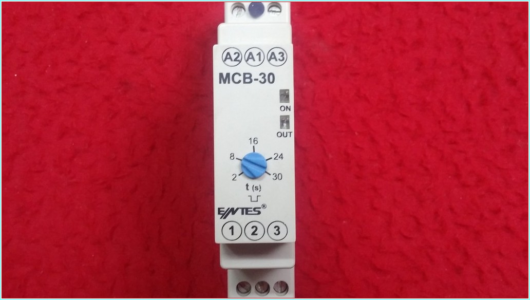 ENTES MCB-30 220V-24V İNPUT ZAMAN RÖLESİ