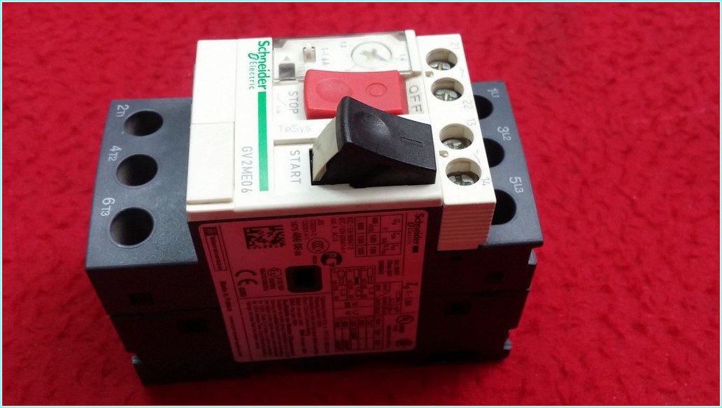 SCHNEİDER GV2ME06 1-1,6A ŞARTEL TİPİ MOTOR KORUMA