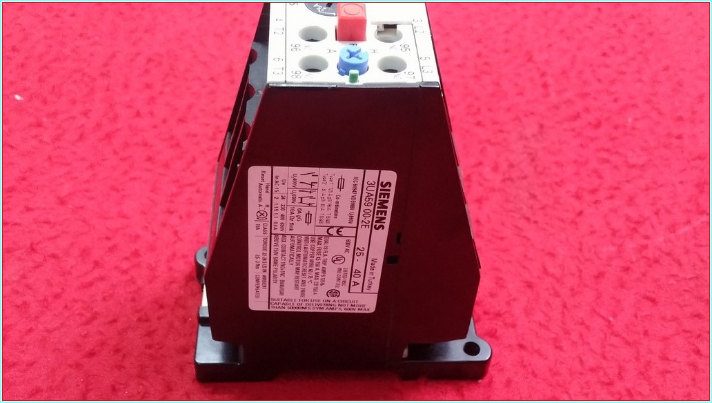 SIEMENS 3UA59 00-2E 25-40A TERMİK MOTOR KORUMA