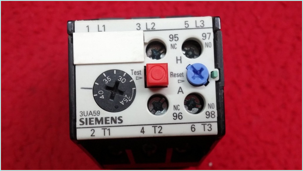 SIEMENS 3UA59 00-2E 25-40A TERMİK MOTOR KORUMA