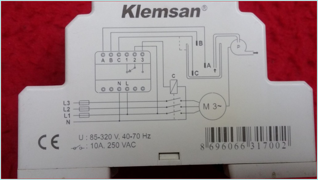 KLEMSAN LLC35 SIVI SEVİYE RÖLESİ