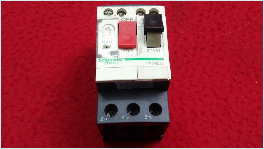SCHNEİDER GV2ME20 SIFIR KUTULU 13-18A MOTOR DEVRE KESİCİ TERMİK