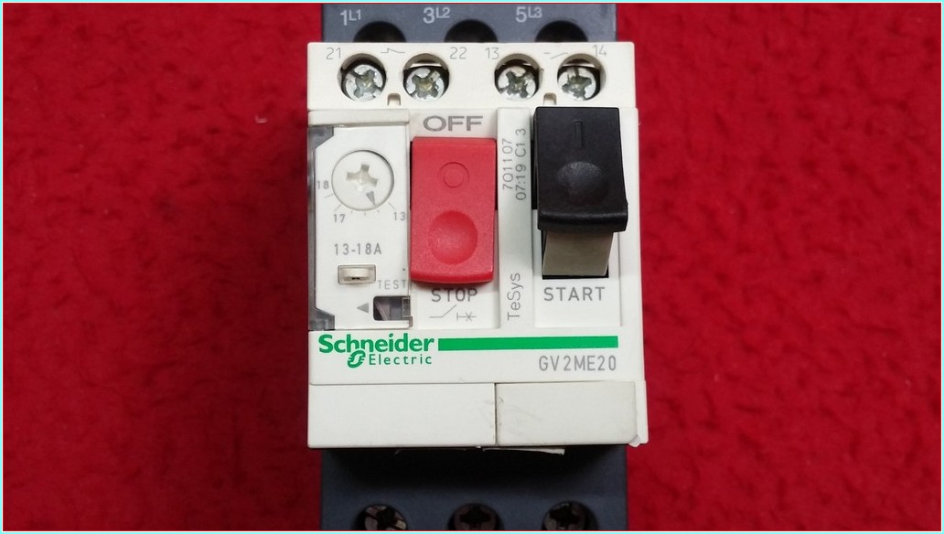 SCHNEİDER GV2ME20 SIFIR KUTULU 13-18A MOTOR DEVRE KESİCİ TERMİK