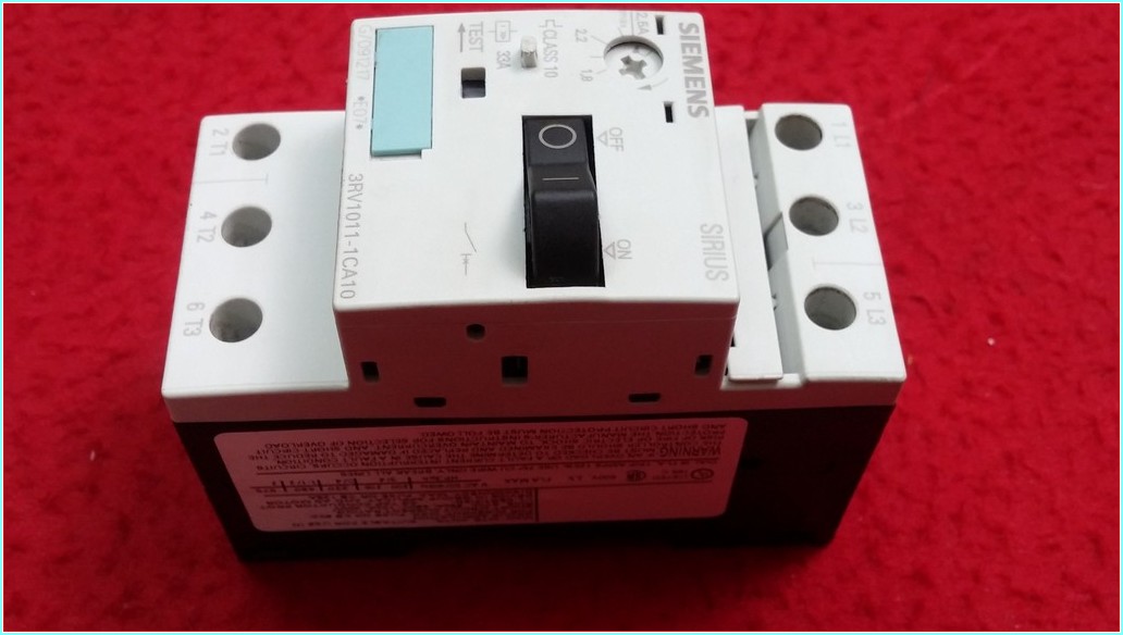 SIEMENS 3RV1011-1CA10 1,8-2,5A ŞARTEL TİPİ MOTOR KORUMA