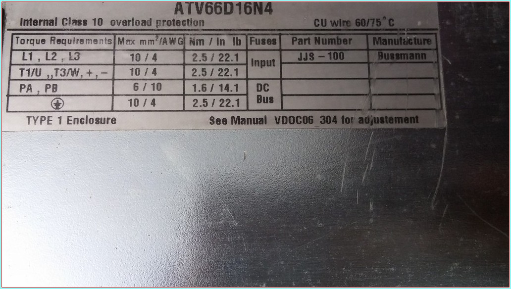 TELEMECANİQUE ATV66D16N4 11-15 KW SÜRÜCÜ INVERTER DRIVER