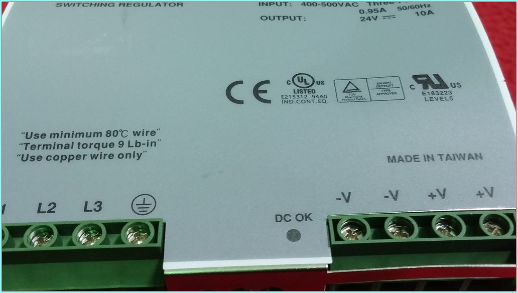 MW DRT-240-24 10A (380V) GÜÇ KAYNAĞI