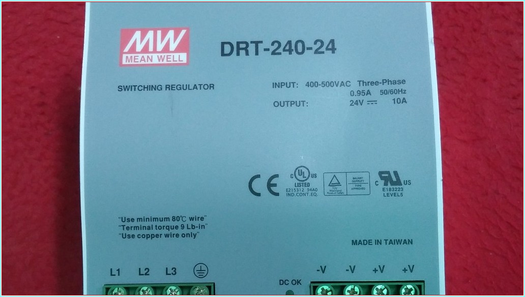 MW DRT-240-24 10A (380V) GÜÇ KAYNAĞI