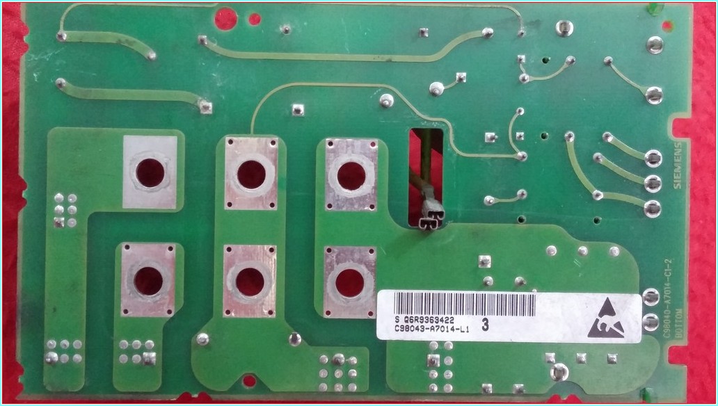 SIEMENS C98043-A7014-L1 DC SÜRÜCÜ ALAN KARTI  GÜÇ KAYNAĞI MODÜLÜ