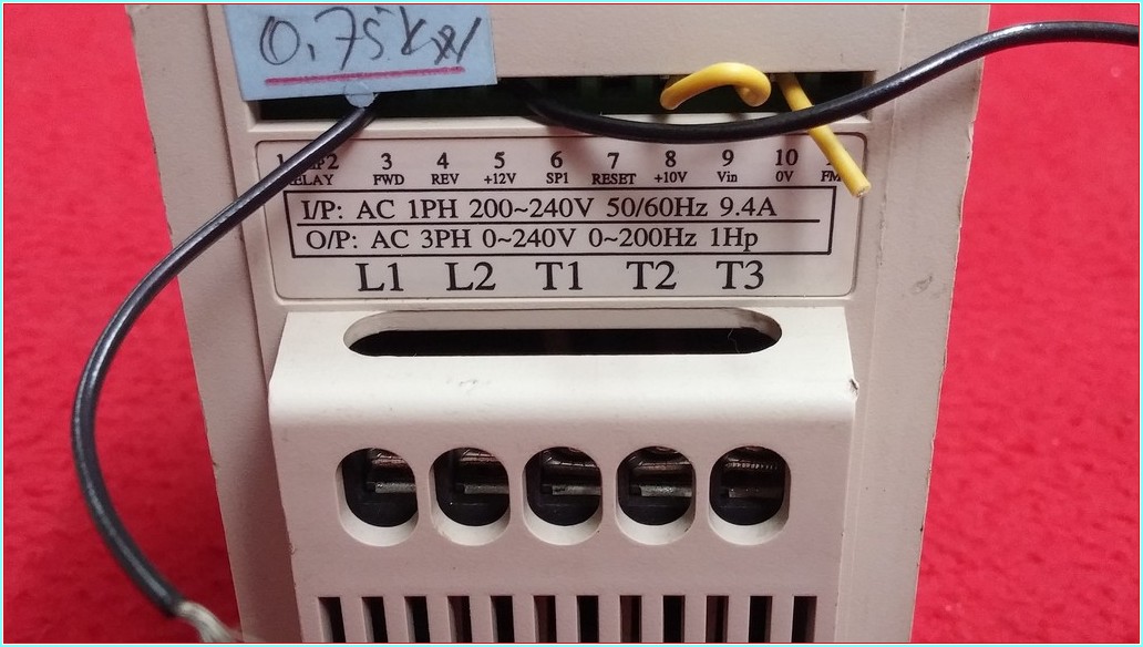 TECO E2-201-H1F 0,75 KW SÜRÜCÜ