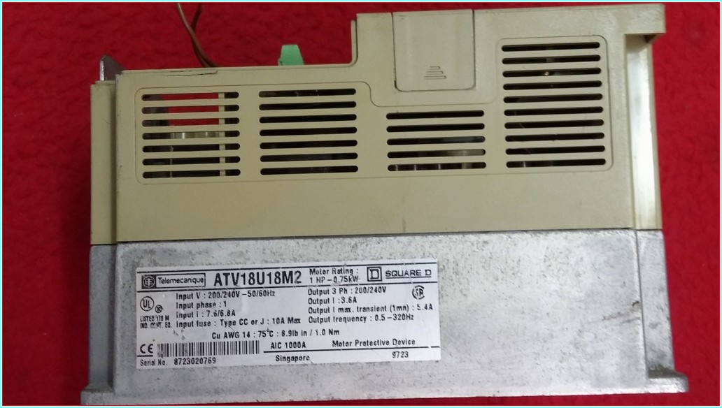 TELEMECANİQUE ATV18U18M2 0,75 KW SÜRÜCÜ