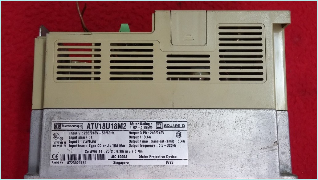 TELEMECANİQUE ATV18U18M2 0,75 KW SÜRÜCÜ