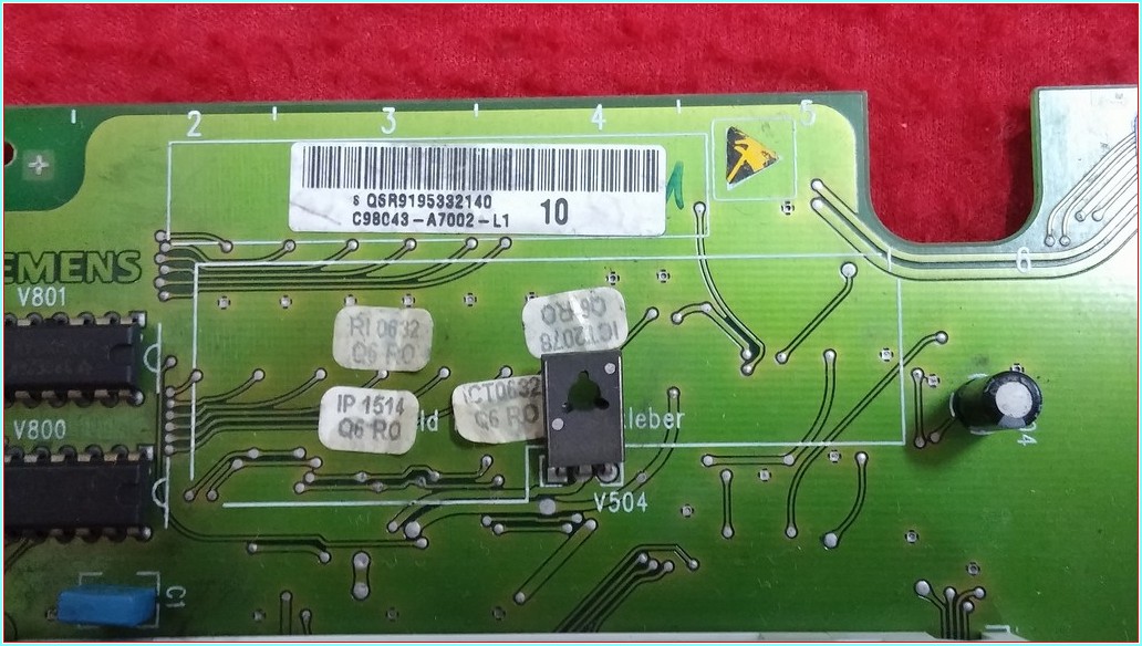 SIEMENS C98043-A7002-L1 DÖNÜŞTÜRÜCÜ GÜÇ KAYNAĞI KARTI