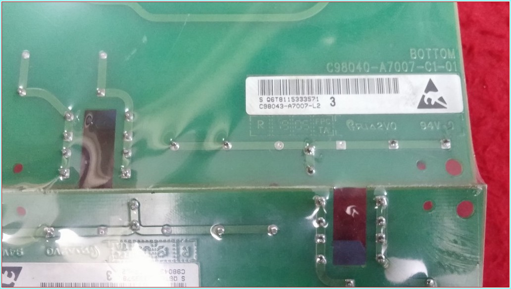 SIEMENS C98043-A7007-L2 3 SIFIR HAREKET KONTROL KARTI