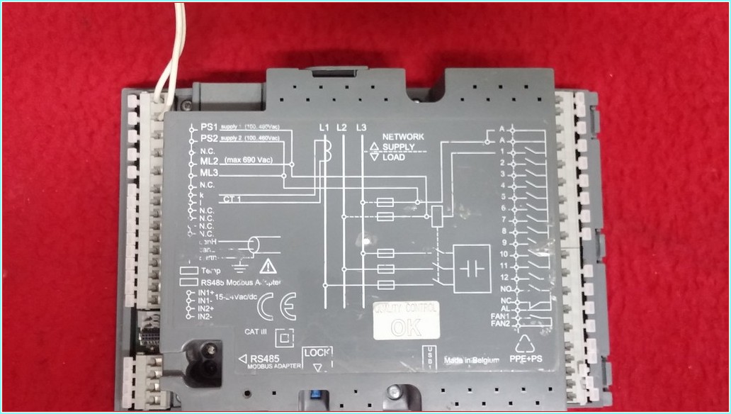 ABB RVT-12 2GCA291721A0050 DOKUNMATİK VE RENKLİ EKRAN GÜÇ FAKTÖRÜ DENETLEYİCİSİ