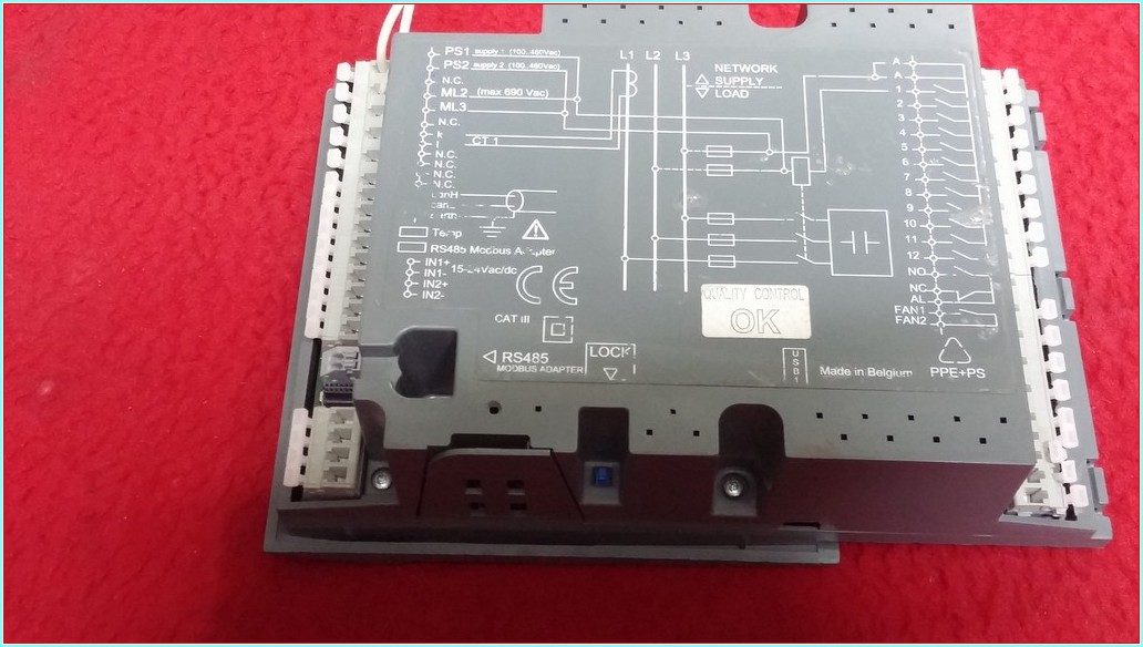 ABB RVT-12 2GCA291721A0050 DOKUNMATİK VE RENKLİ EKRAN GÜÇ FAKTÖRÜ DENETLEYİCİSİ
