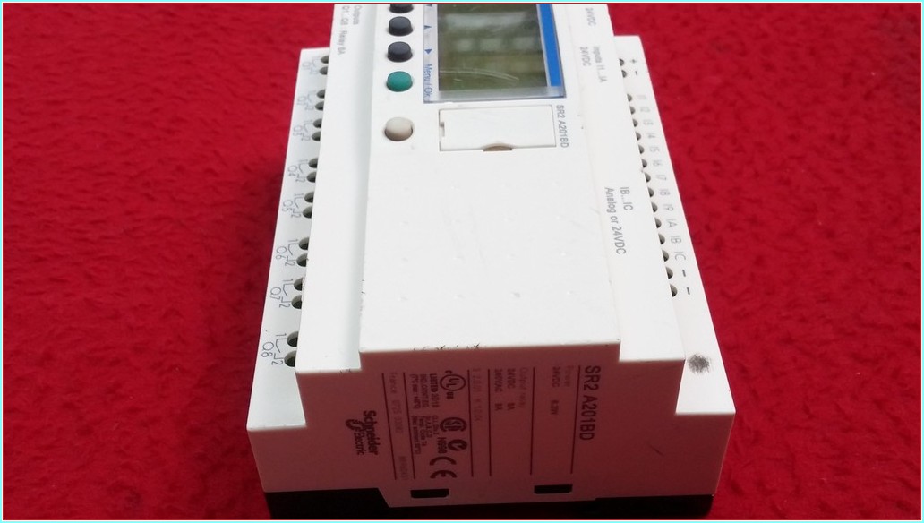 TELEMECANİQUE SR2 A201BD SR2A201BD ZELİO PLC