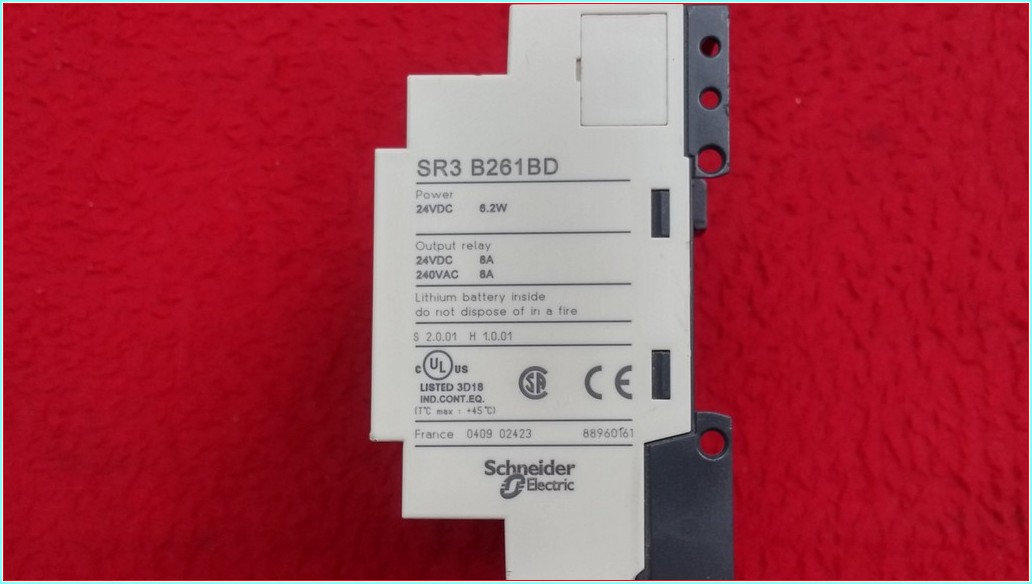 TELEMECANİQUE SR3 B261BD SR3B261BD PLC POWER 24VDC