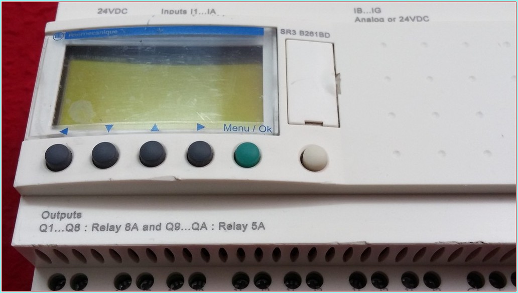 TELEMECANİQUE SR3 B261BD SR3B261BD PLC POWER 24VDC