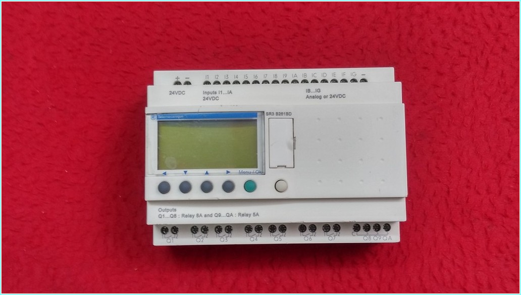 TELEMECANİQUE SR3 B261BD SR3B261BD PLC POWER 24VDC