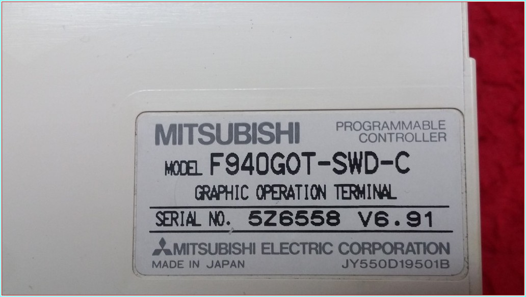 F940GOT-SWD-C MİTSUBİSHİ