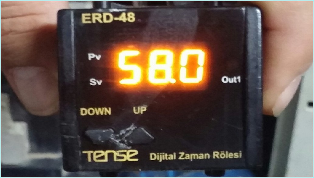 TENSE ERD-48 DİJİTAL ZAMAN RÖLESİ