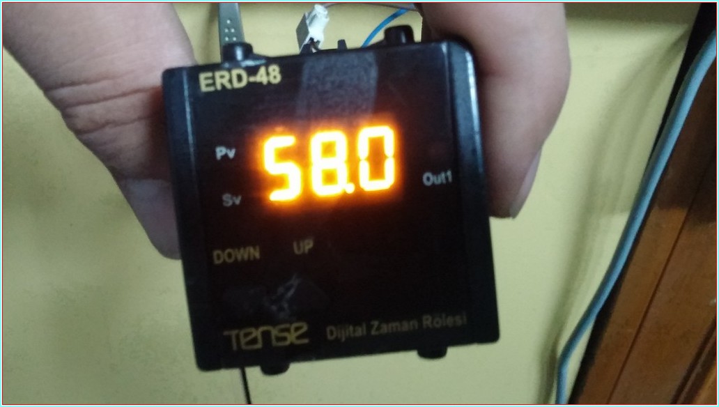 TENSE ERD-48 DİJİTAL ZAMAN RÖLESİ